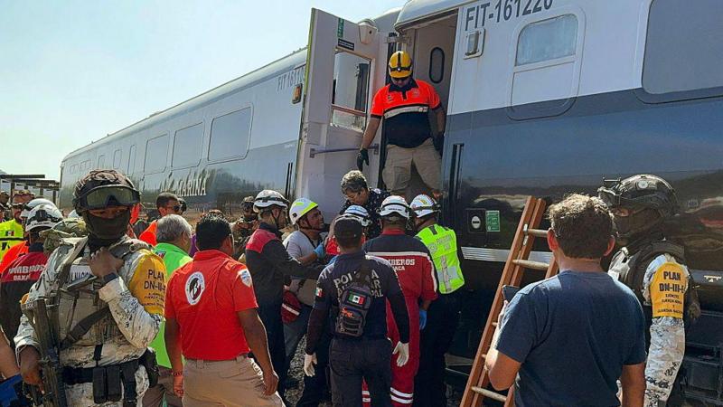 Mexico train crash kills 13 and injures almost 100