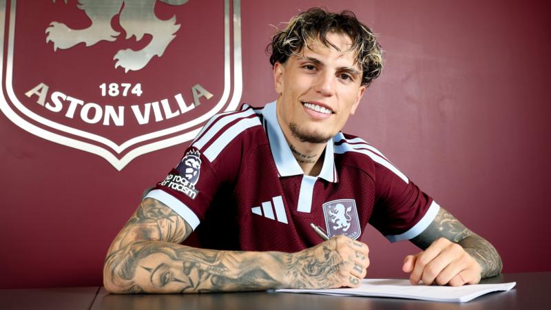 Garnacho joins Villa on loan from Chelsea