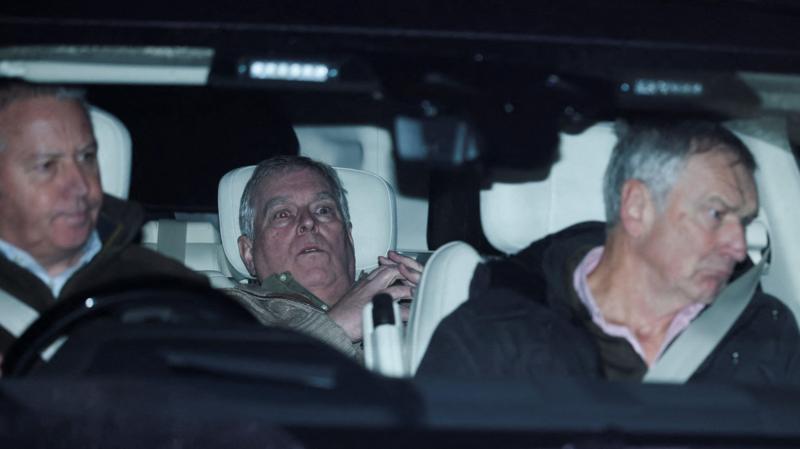 A tip-off and 'more luck than judgement': The story behind Andrew car snap