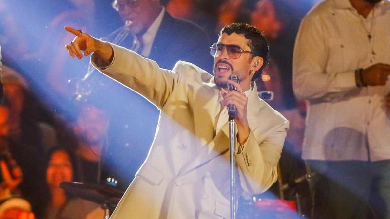 He has the world's biggest stage. What will Bad Bunny do with it?