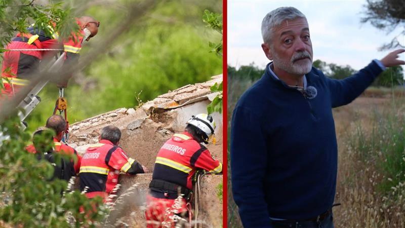 BBC's Phil Mackie reports from where a site near Praia da Luz in Portugal where a search for Madeleine McCann resumes