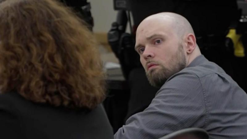 Moment former FedEx driver sentenced to death for killing Athena Strand