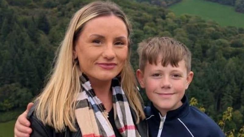 His mum fainted while she was driving - he steered them to safety