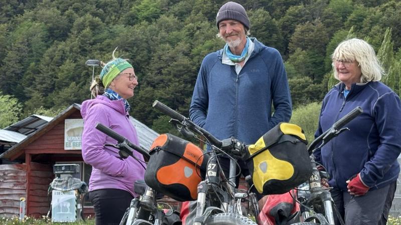 'Tired, exhilarated and proud'- old friends complete 17,000-mile bike challenge after 40 years