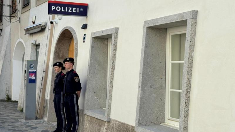 Police station opens at Hitler's birthplace in bid to rid site of Nazi link