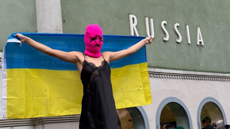'Enjoy the show. Ignore the war': Venice Biennale faces backlash after including Russia