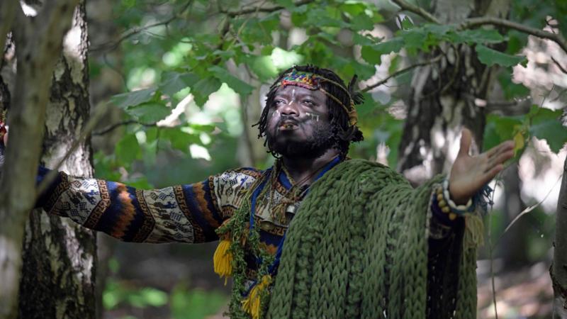 'African tribe' leader deported after eviction from Scots woodland