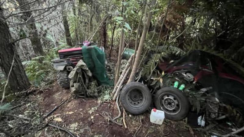 First photos of site where New Zealand bushman hid children released