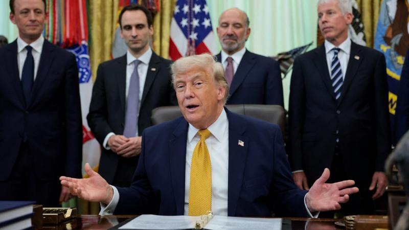 Watch: 'I wish him well' - Trump reacts to Starmer's resignation
