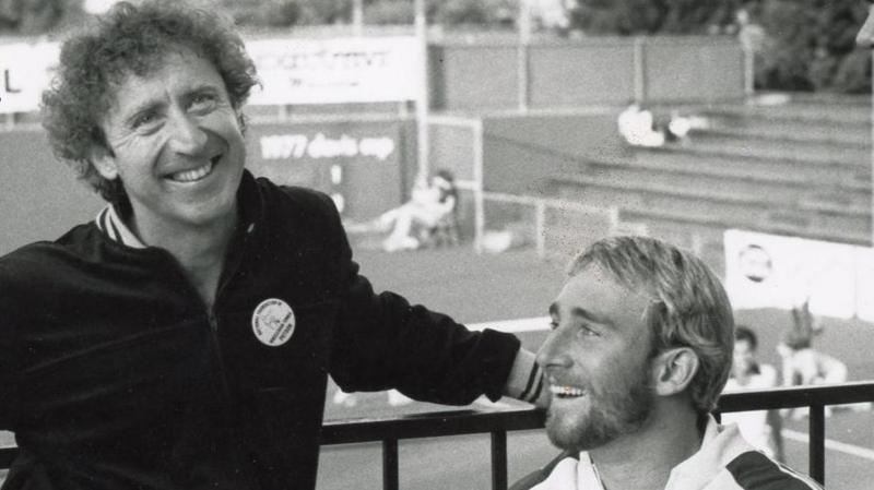 The man who invented a sport and played tennis with Willy Wonka