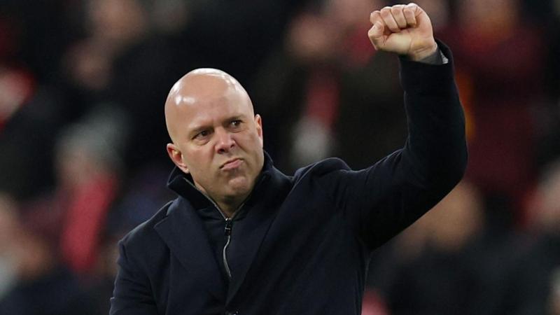 Rare night of joy for Salah and Slot amid turbulent season