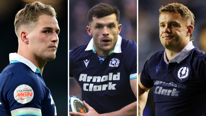 Scotland leave out Van der Merwe, Kinghorn & Graham