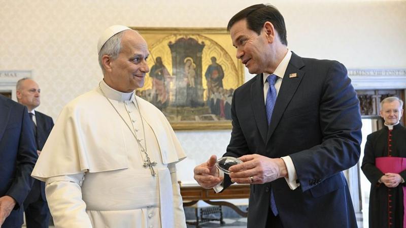 Marco Rubio meets Pope Leo amid tensions with Trump over Iran war
