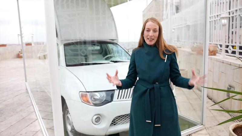 Popemobile becomes a mobile health clinic for Gaza children