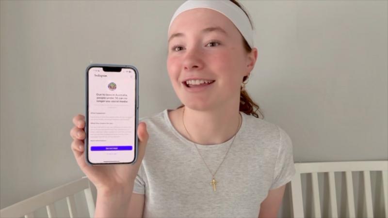 Watch Australian teens test out social media on first day of ban