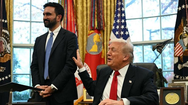Watch: 'I'll be cheering for him' - Trump praises Mamdani after first meeting