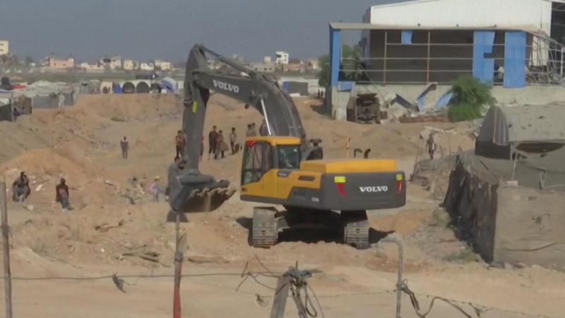Israel allows Hamas member into IDF-held Gaza to help search for hostages' bodies