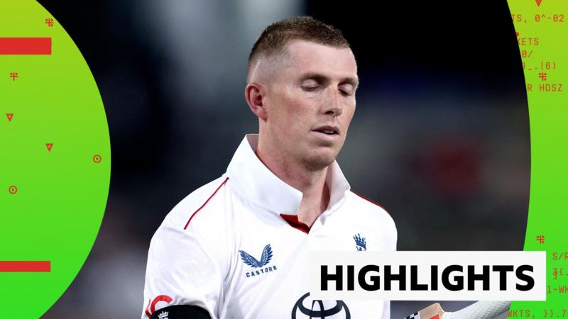 England on the brink after terrible day three