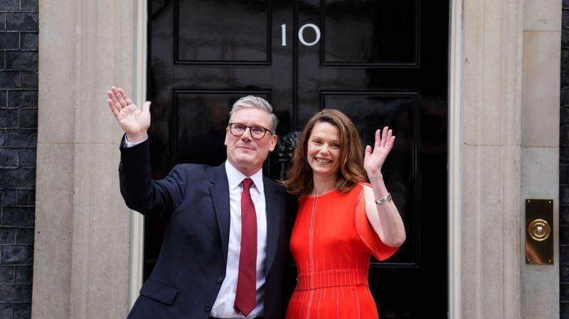 Sir Keir Starmer and Victoria Starmer