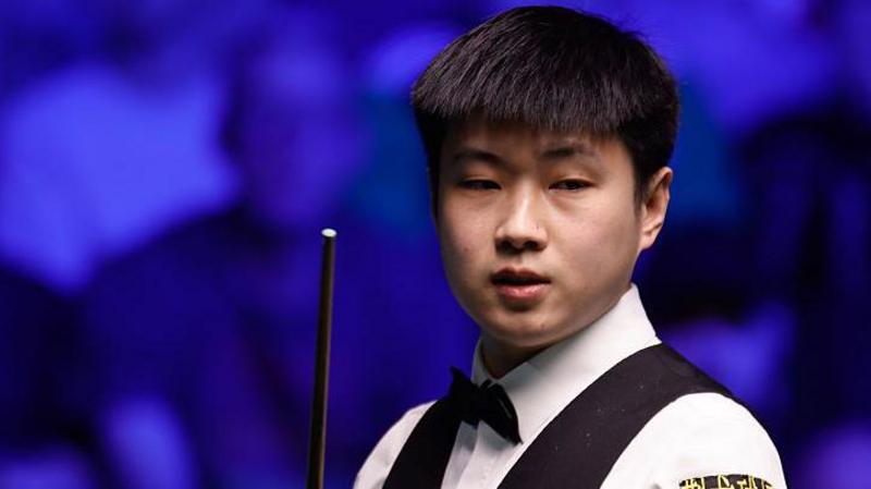 Zhao thrashes Trump to win Tour Championship
