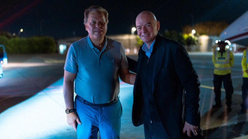 Politicians, private jets and power - the life of a Fifa president