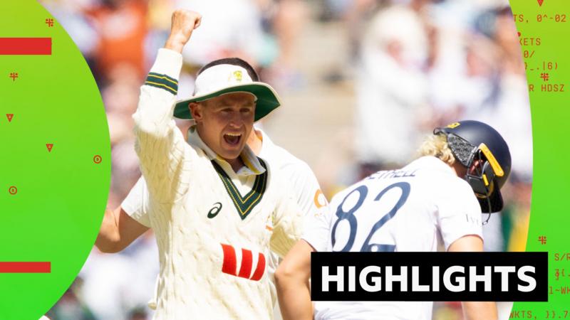 England trail by 46 runs as 20 wickets fall on hectic first day