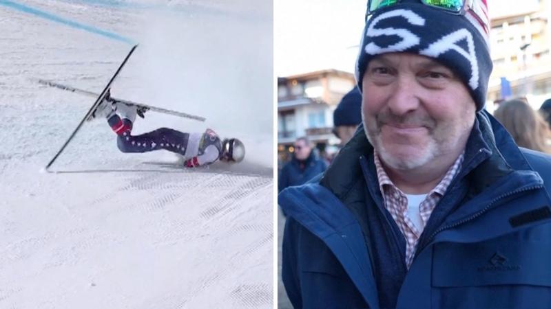 Watch: Fans react in real-time to Lindsey Vonn's crash