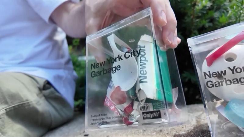 Artist sells garbage collected outside Taylor Swift's wedding
