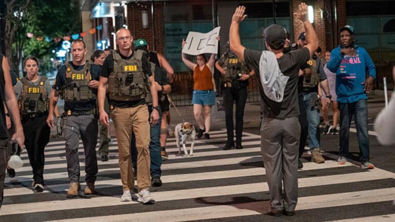 'Get off our streets' - DC residents protest against federal agents