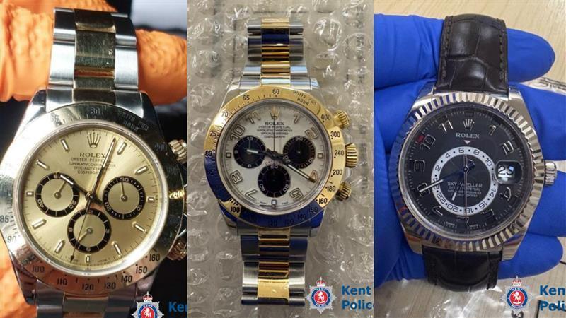 Pictures of watches Buisson stole