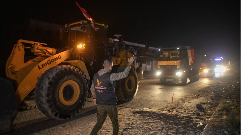 Egypt and Red Cross join search for hostage bodies in Gaza