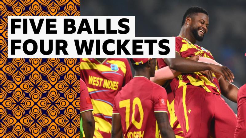 'What a moment!' - Shepherd takes four wickets in one over