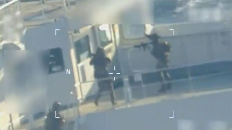 Watch: Video shows US military seizing oil tanker off Venezuela coast