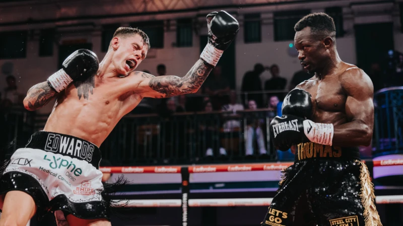 Edwards Overpowers Essomba to Claim European Championship Title.