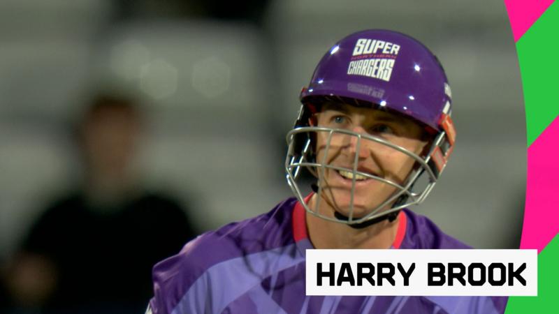 'Absolutely outrageous!' - Brook hits six on first ball