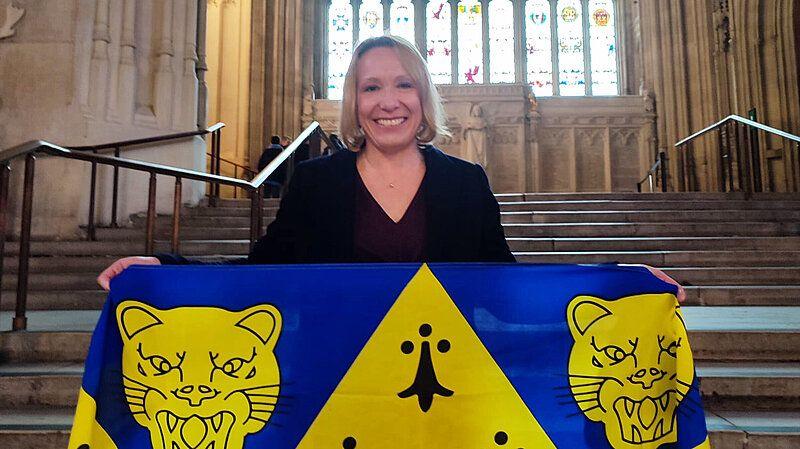 Helen Morgan MP in Westminster Hall