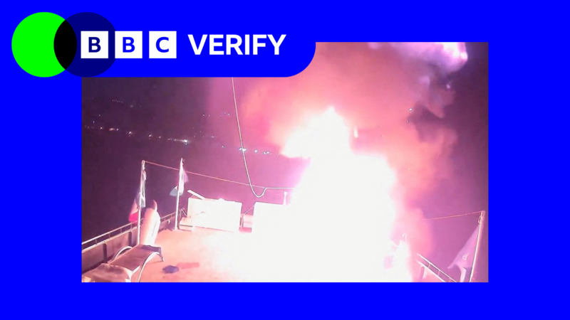 Watch: Footage shows second claimed attack on Greta Thunberg Gaza flotilla