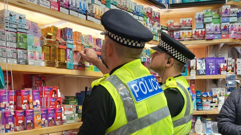Hundreds arrested in high street crime crackdown