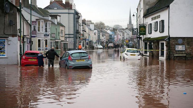 Multiple weather warnings for heavy rain and flooding across the UK