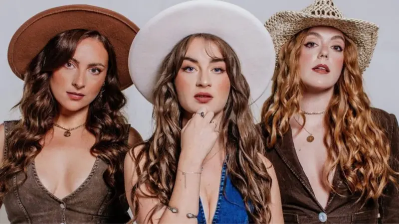 Three members of the pop country band Remember Monday