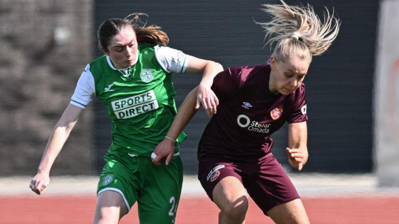 Despite taking an early lead, Hibs were beaten 2-1 by their Edinburgh rivals