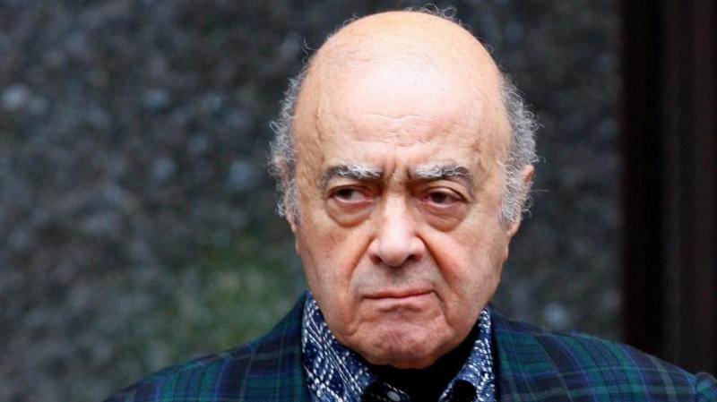 Man interviewed on suspicion of sex trafficking in Al Fayed investigation
