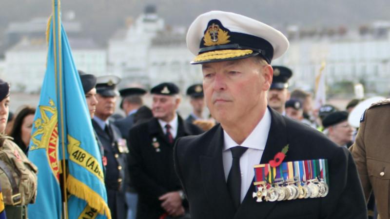 Man admits dressing as fake navy admiral at Remembrance event