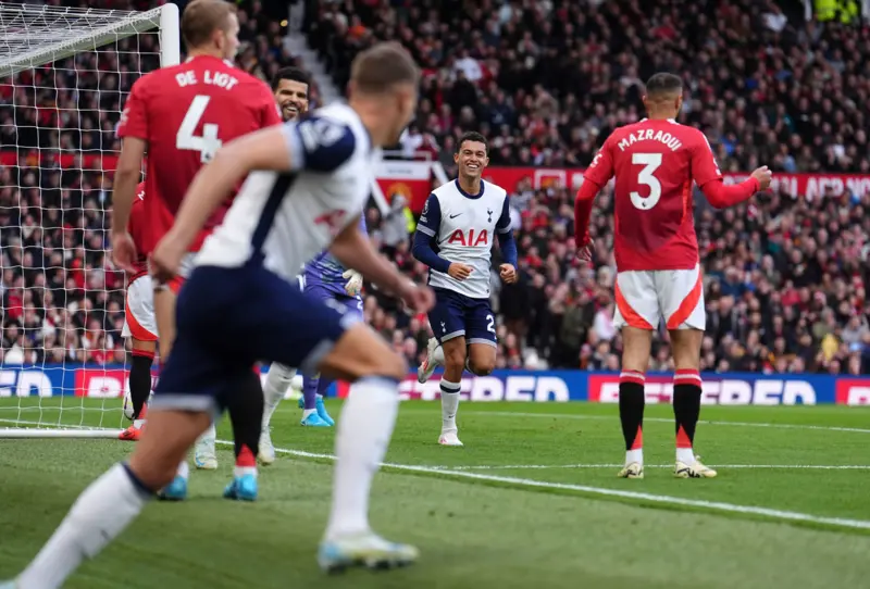 Man Utd 0-3 Tottenham: Brennan Johnson sparks big win for Spurs