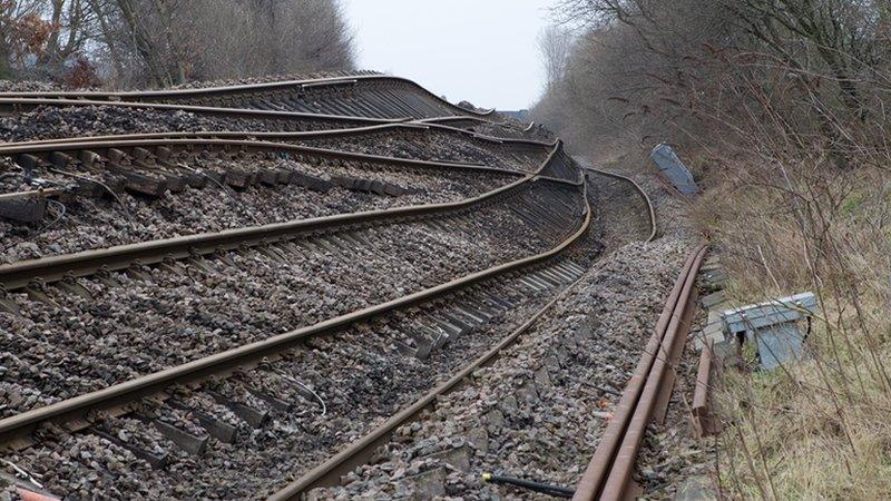 The landslip at Stainforth's Hatfield Colliery