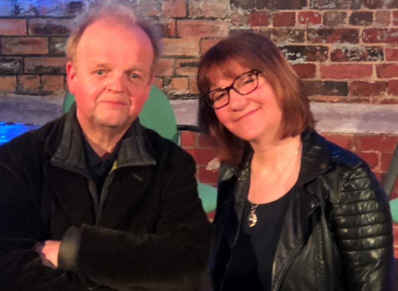 Toby Jones and Deborah McAndrew