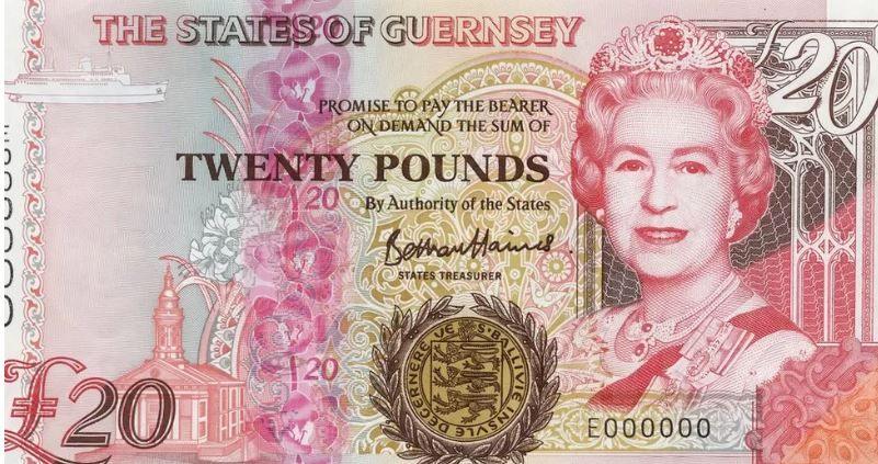 Guernsey 20 pound note featuring the late Queen will be replaced by 2027