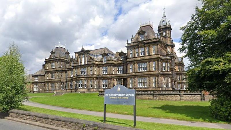 Crossley Heath School at Skircoat Moor Road, Halifax.
