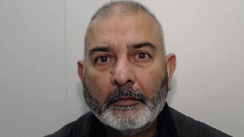 A mugshot of Mohammed Zahid