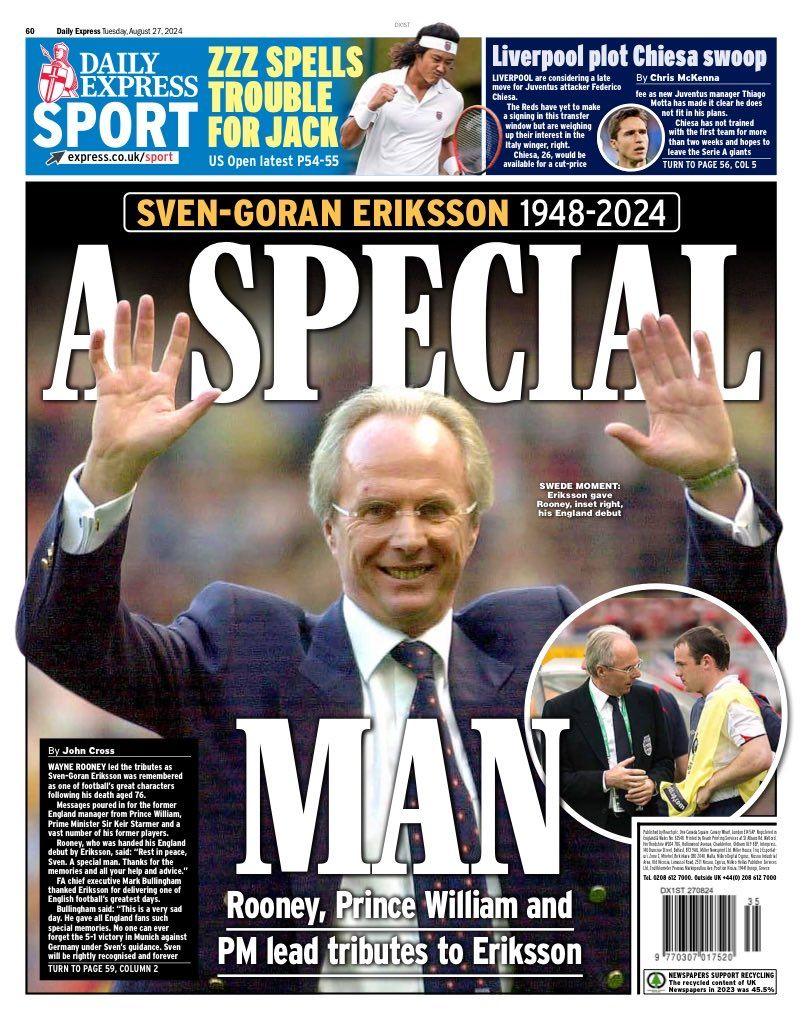 Express back page